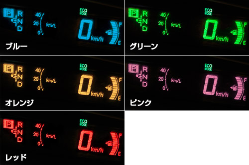 フィルムを貼るだけで30プリウスのスピードメーターがカラフルに パーツ選び Com