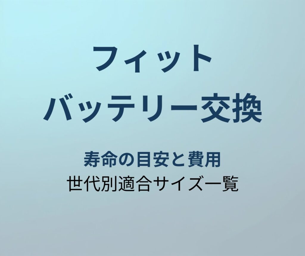 フィット バッテリー交換