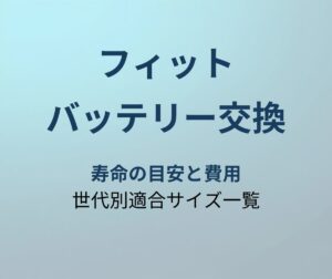 フィット バッテリー交換